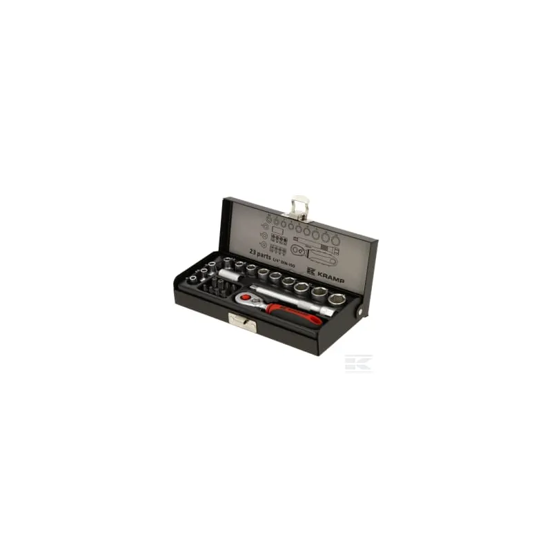 Jeu de douilles mini 1/4" 23pcs
