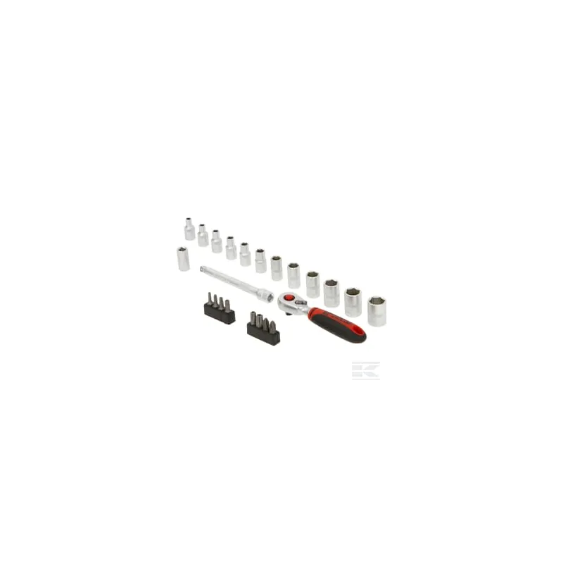 Jeu de douilles mini 1/4" 23pcs