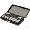 Jeu 9 douilles 1/2" 6 pans, pouce