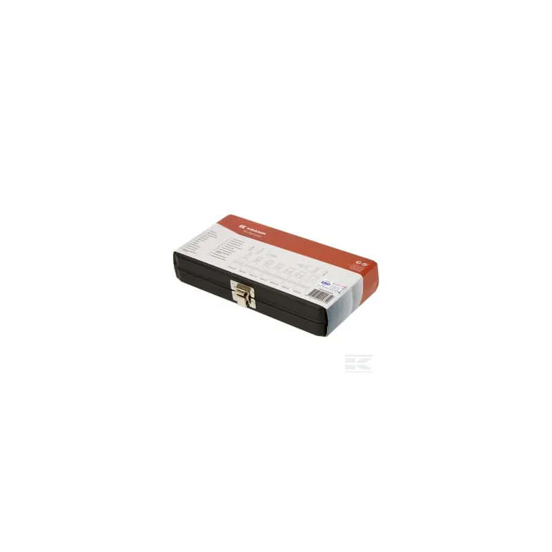 Jeu 9 douilles 1/2" 6 pans, pouce
