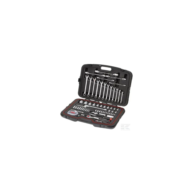 Jeu 96 douilles mixtes 1/4" + 1/2"
