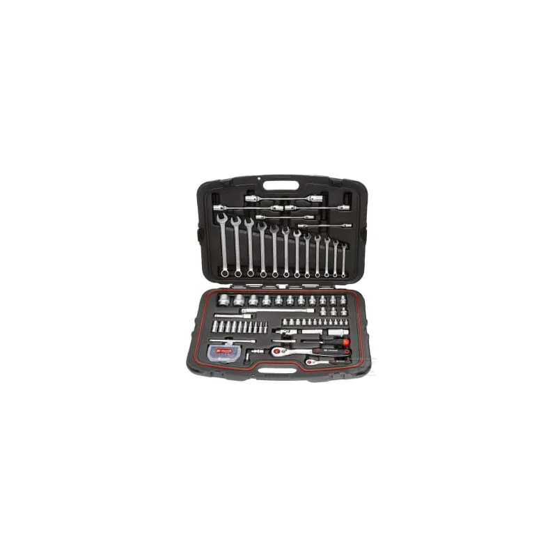 Jeu 96 douilles mixtes 1/4" + 1/2"