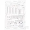 Jeu 96 douilles mixtes 1/4" + 1/2"