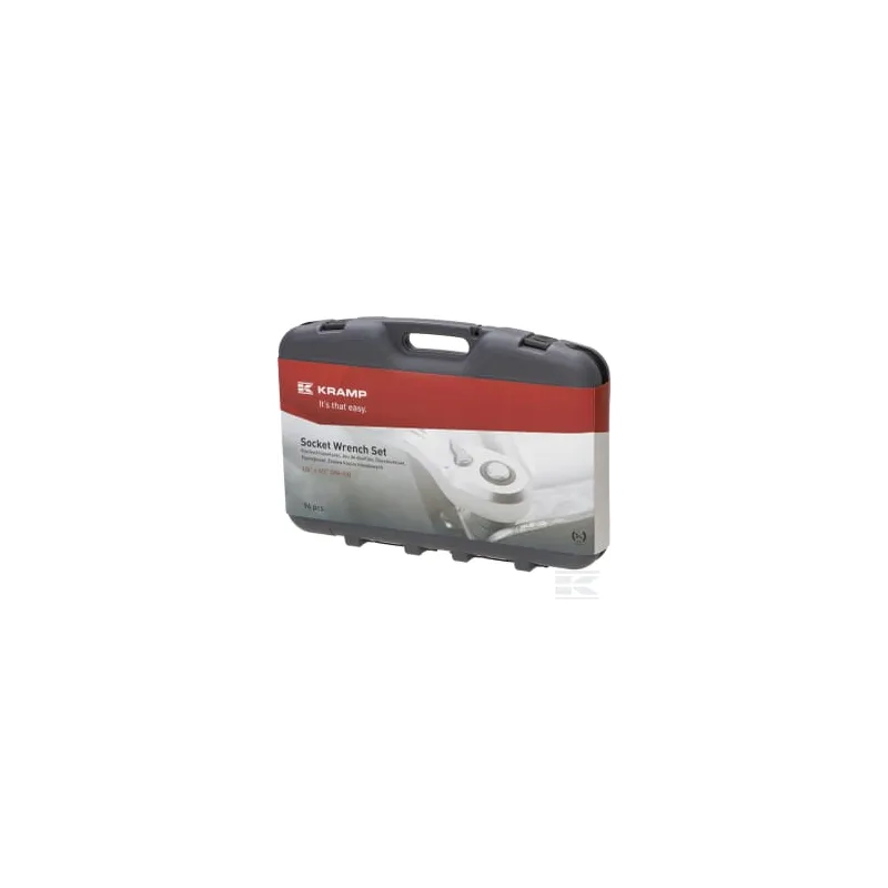 Jeu 96 douilles mixtes 1/4" + 1/2"