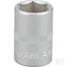Douille 1/4" 6 pans 12 mm