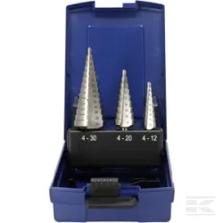 Kit de forets étagés 3 pièces