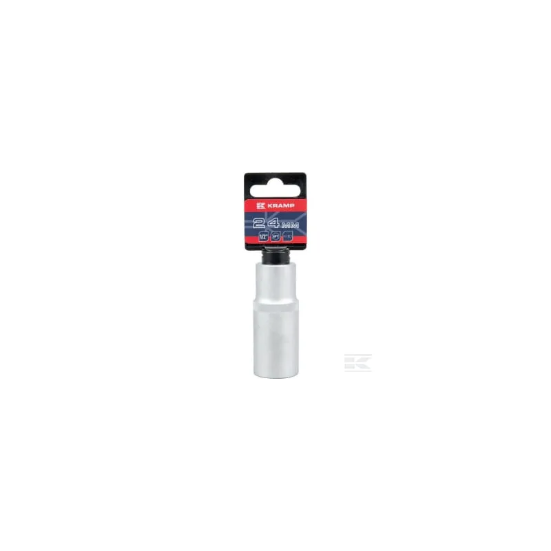 Douille longue 1/2" 6 pans 24mm