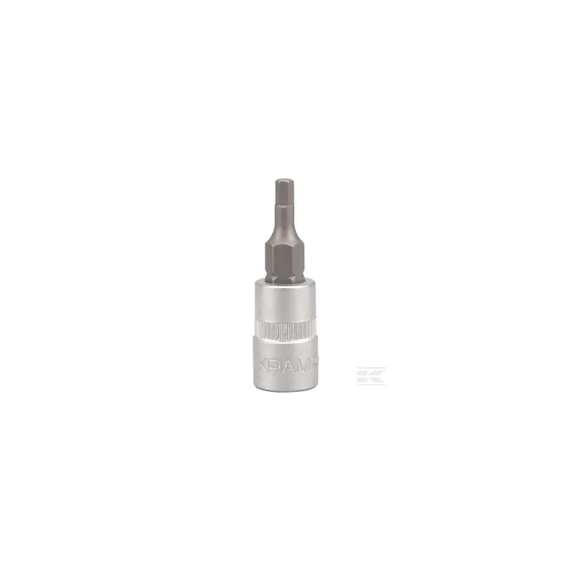 Douille de tournevis 1/4" Hex 3 mm