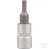 Douille de tournevis 1/4" Hex 3 mm