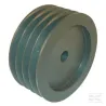 Poulie pour courroie trapézoïdale 4 rainures A ou SPA diamètre 185.50 mm Kramp