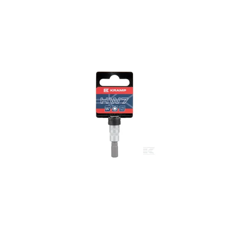Douille de tournevis 1/4" Hex 7 mm