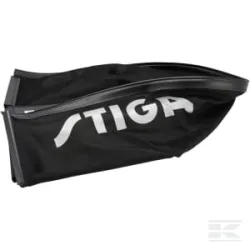 Sac à herbe hybride en textile noir "Stiga"