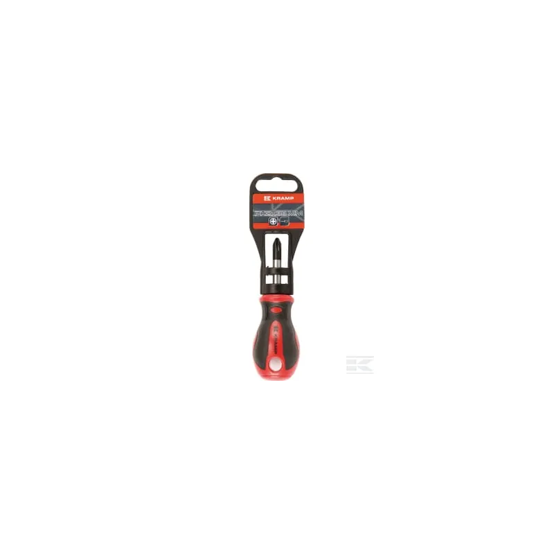 Tournevis cruciforme court PH2 x 38 mm