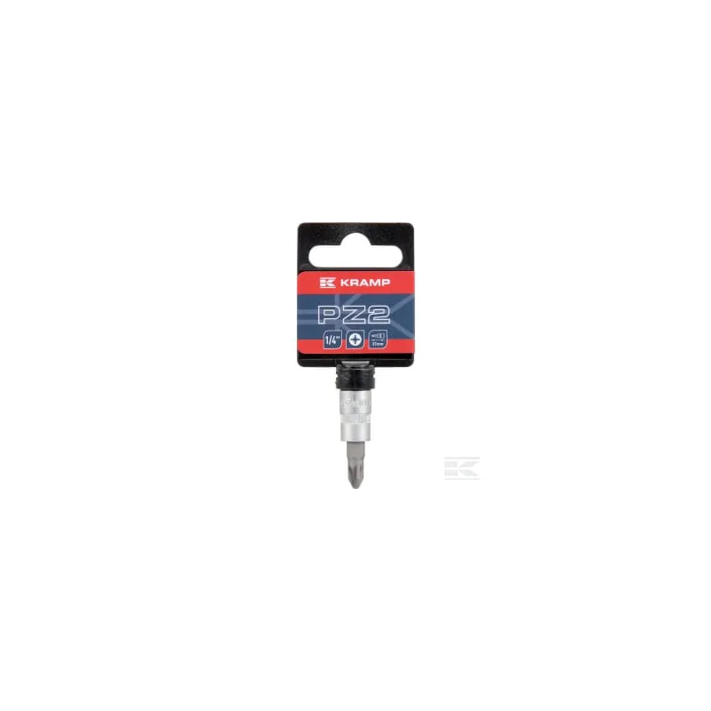 Douille de tournevis 1/4" PZ 2