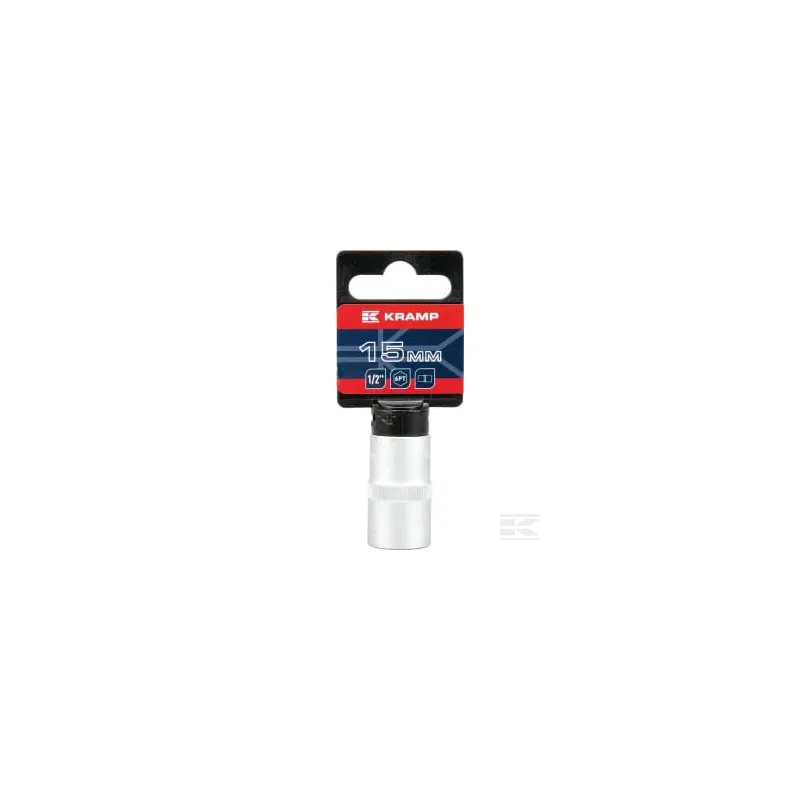 Douille 1/2" 6 pans 15 mm