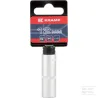 Douille longue 1/4" 6 pans 12 mm