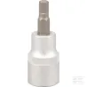Douille de tournevis 1/2" Hex 1/4"