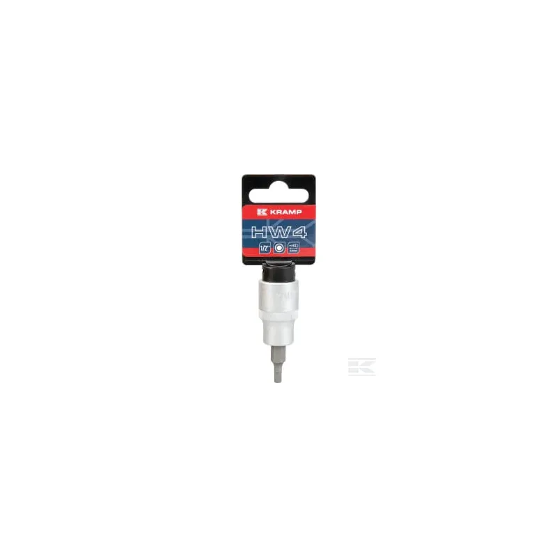 Douille de tournevis 1/2" Hex 4 mm