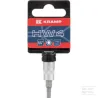 Douille de tournevis 1/4" Hex 4 mm
