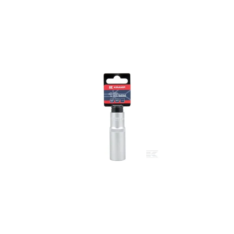 Douille longue 1/2" 6 pans 19mm