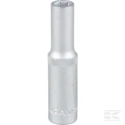 Douille longue 1/4" 6 pans 6 mm