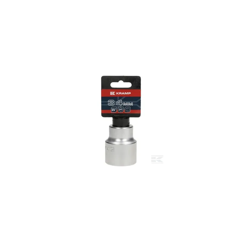 Douille 3/4" 6 pans 34 mm