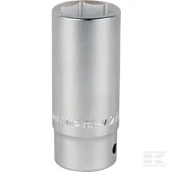Douille longue 3/4" 6 pans 27 mm