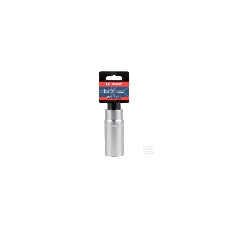 Douille longue 3/4" 6 pans 27 mm