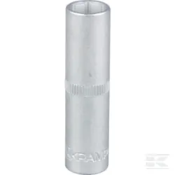 Douille longue 1/4" 6 pans 9 mm