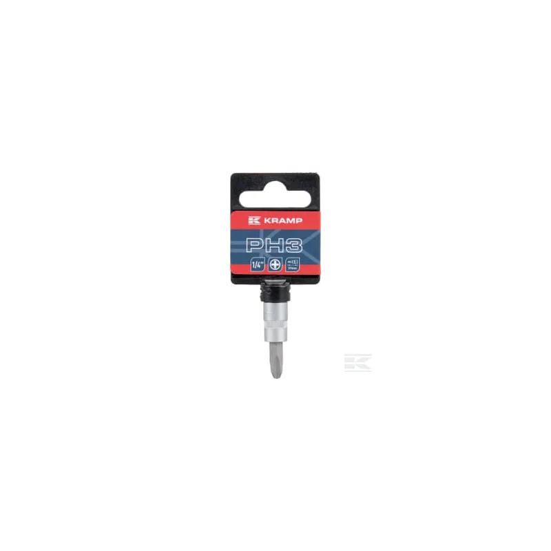 Douille de tournevis 1/4" PH 3
