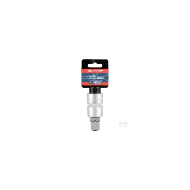 Douille de tournevis 3/4" Hex 19 mm