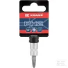 Douille de tournevis 1/4" PH 2