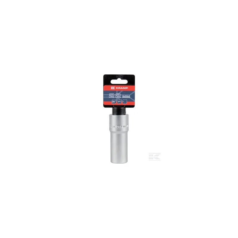 Douille longue 3/4" 6 pans 22 mm
