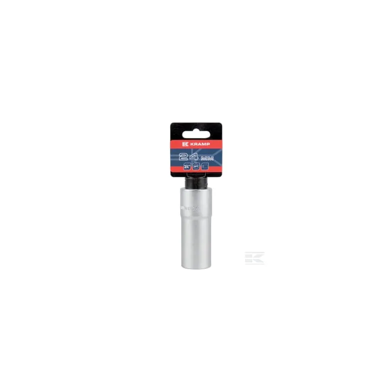 Douille longue 3/4" 6 pans 24 mm