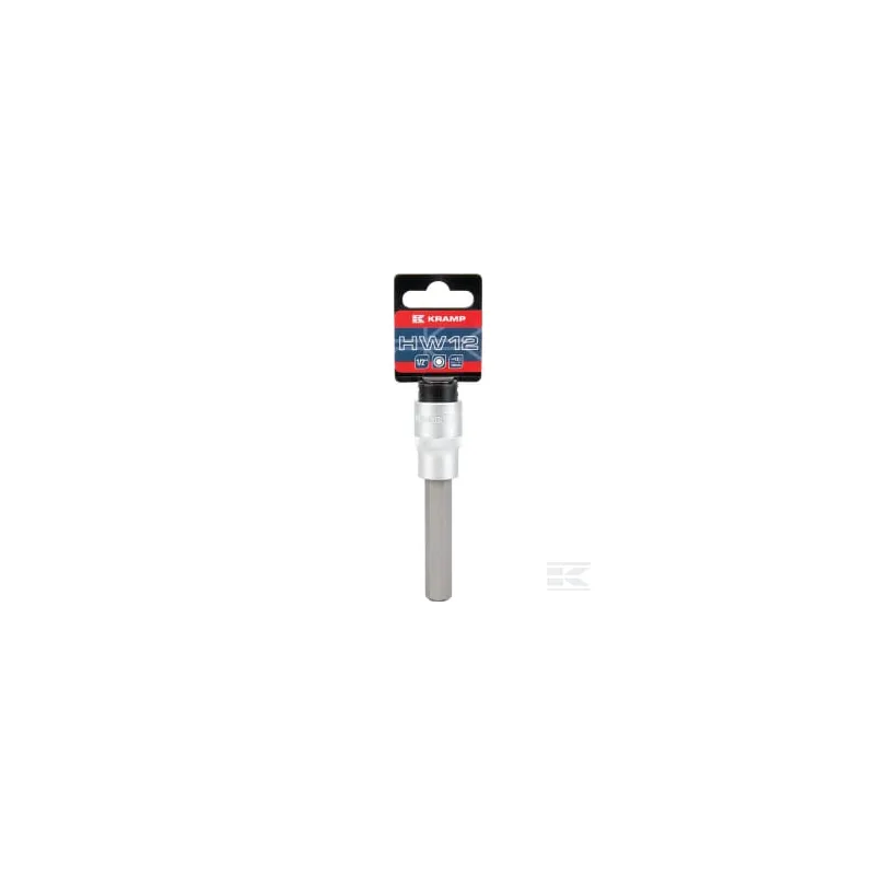 Douille de tournevis longue 1/2" Hex 12 mm