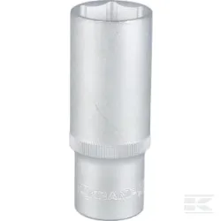 Douille longue 1/2" 6 pans 22mm