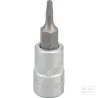 Douille de tournevis 1/4" Torx TX 8