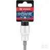 Douille de tournevis 1/2" Hex 6 mm