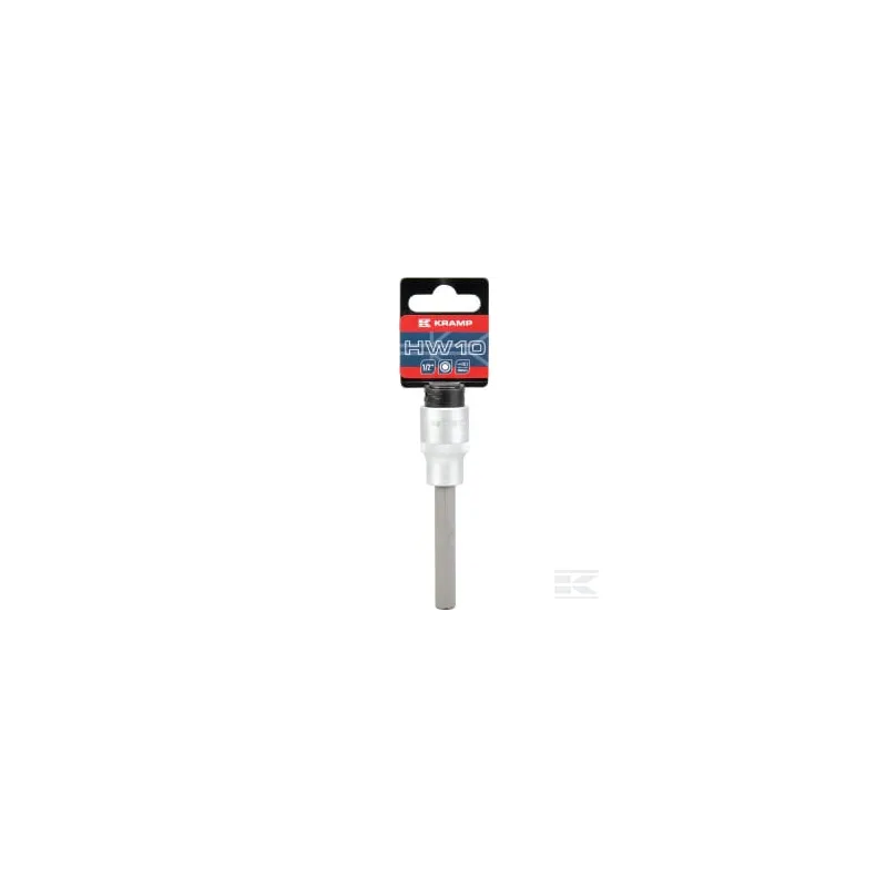Douille de tournevis longue 1/2" Hex 10 mm