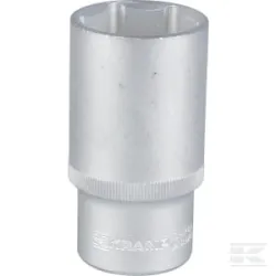 Douille longue 1/2" 6 pans 32mm