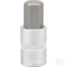 Douille de tournevis 1/2" Hex 17 mm