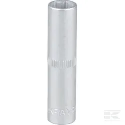 Douille longue 1/4" 6 pans 8 mm