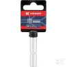 Douille longue 1/4" 6 pans 8 mm