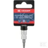 Douille de tournevis 1/4" Torx TX 20