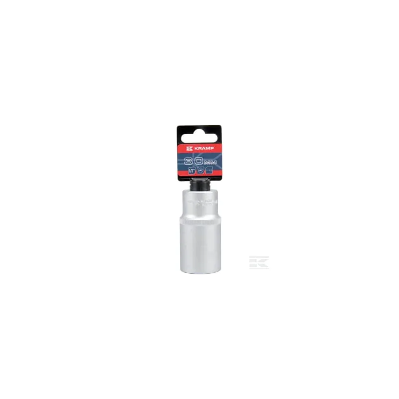 Douille longue 1/2" 6 pans 30mm