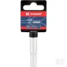 Douille longue 1/4" 6 pans 7 mm