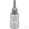 Douille de tournevis 1/4" Torx TX 9