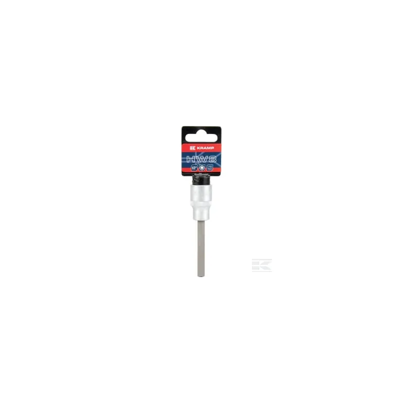 Douille de tournevis longue 1/2" Hex 8 mm