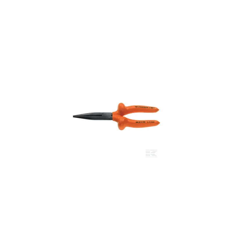 Pince becs mi-ronds longs isol