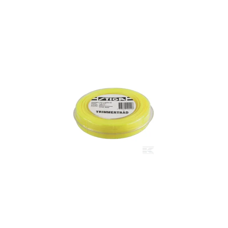 Fil de coupe Ø 1,6 mm x 200 m jaune Stiga